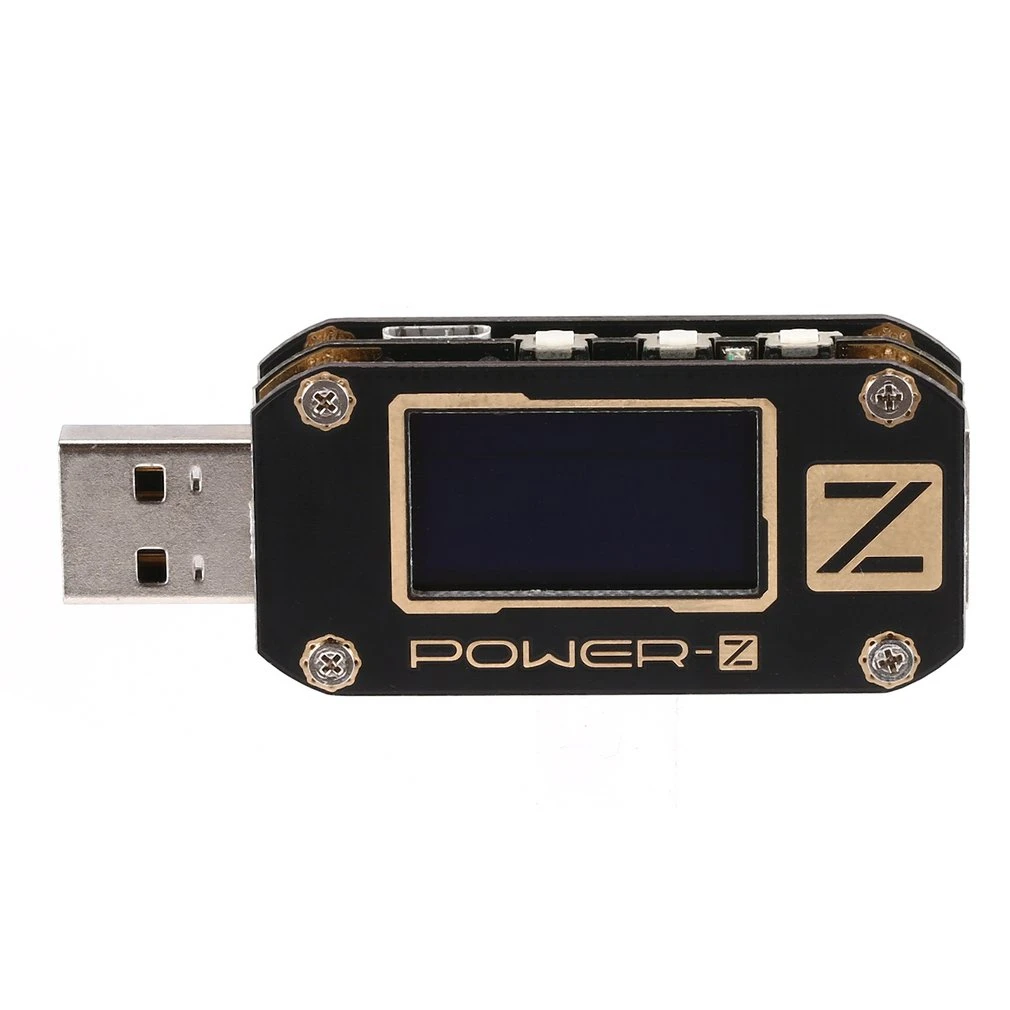 USB тестер ChargerLAB POWER Z PD цифровой измеритель напряжения и пульсации тока двойной Type