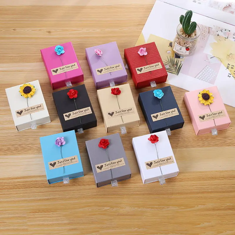 

Jewelry Box Rose Sunflowers Gift Boxes Colorful