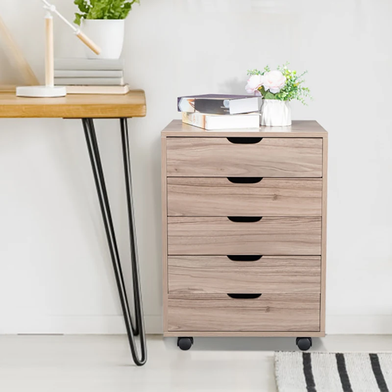 

МДФ с пятью ящиками и деревянным шкафом из ПВХ