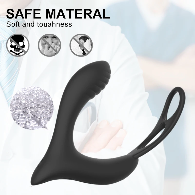 Анальная пробка мужской массажер простаты вибратор секс игрушки для мужчин