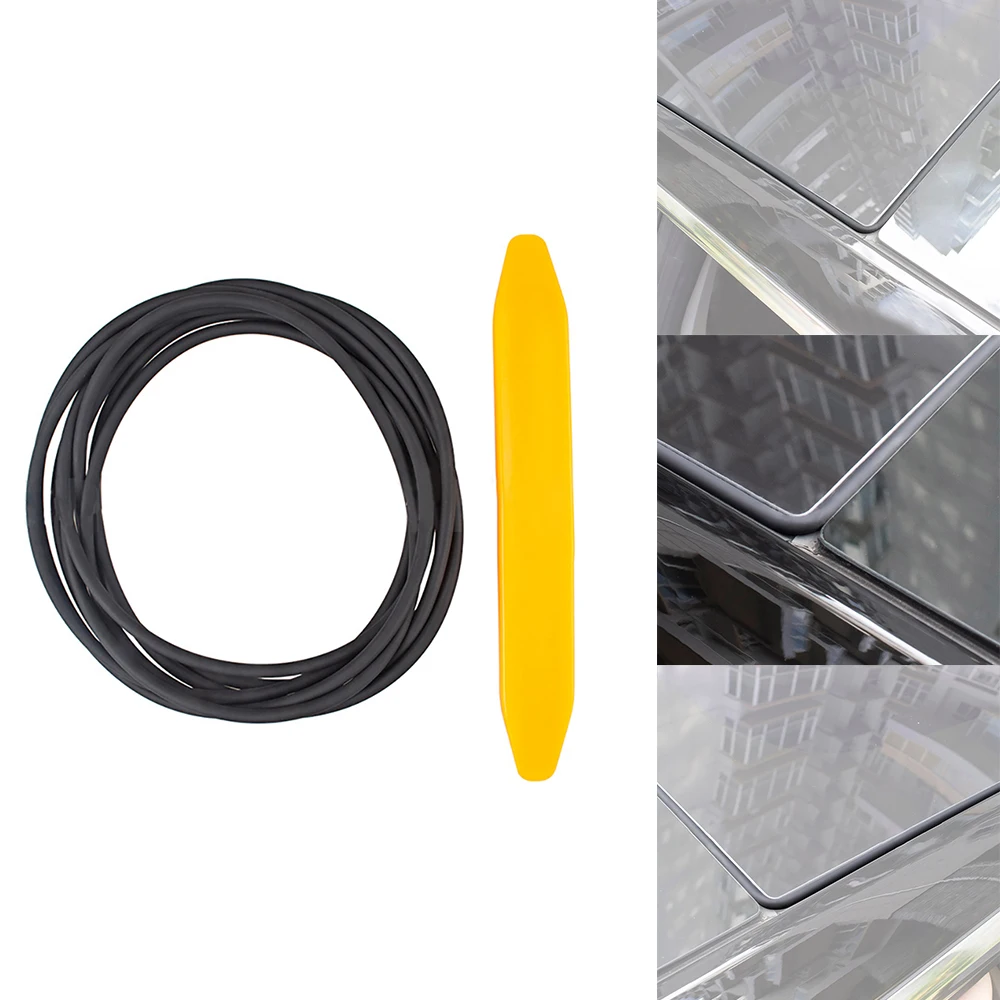 

Уплотнительная лента Onever для автомобильного люка, черная уплотнительная резина с установочной панелью