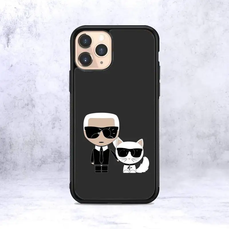 

KL Phone Case for iPhone 12 mini 11 pro XS Max X XR 6 7 8 plus SE20 High quality TPU silicon and Hard plastic cover