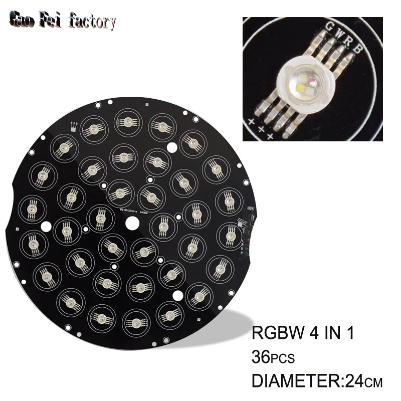 Светодиодный Par Светильник источник RGBW Перемещение Головы светодиодный s для