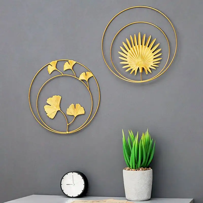 

Light Luxury Gold Wrought Iron Wall Hanging Wall Decoration Wall Decoration Best selling high quality convenient and universal
