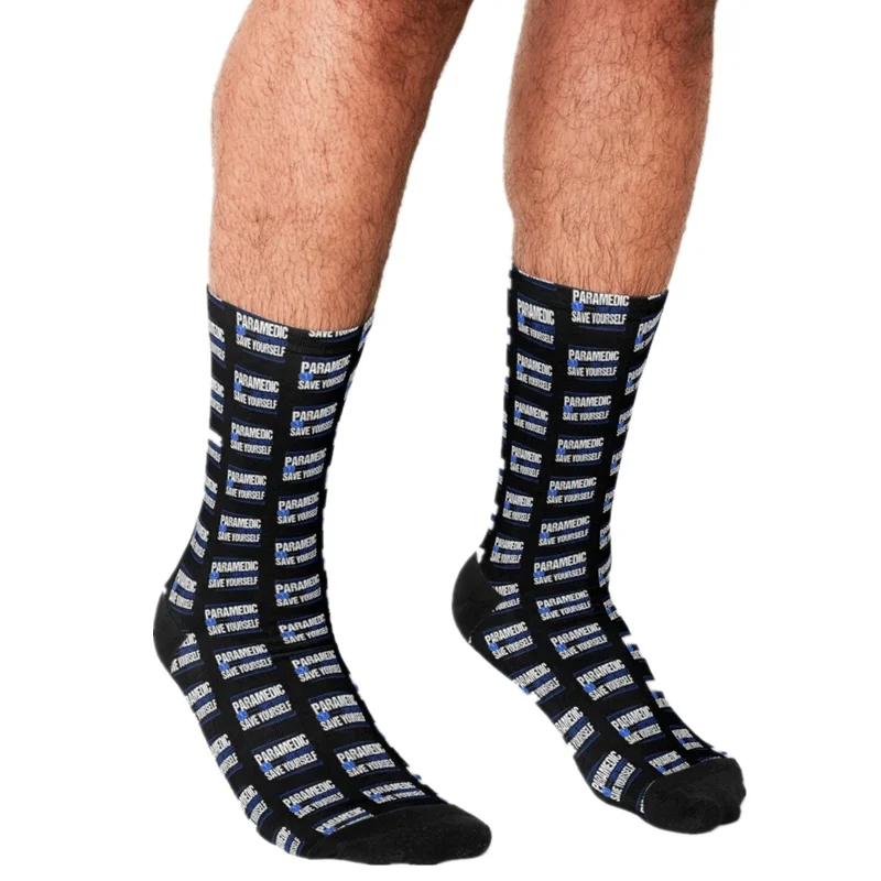 

2021 Funny Socks Men harajuku Maximalist Hawaiian Hibiscus Floral with Stripes Printed Happy hip hop Skateboard Crew Socks