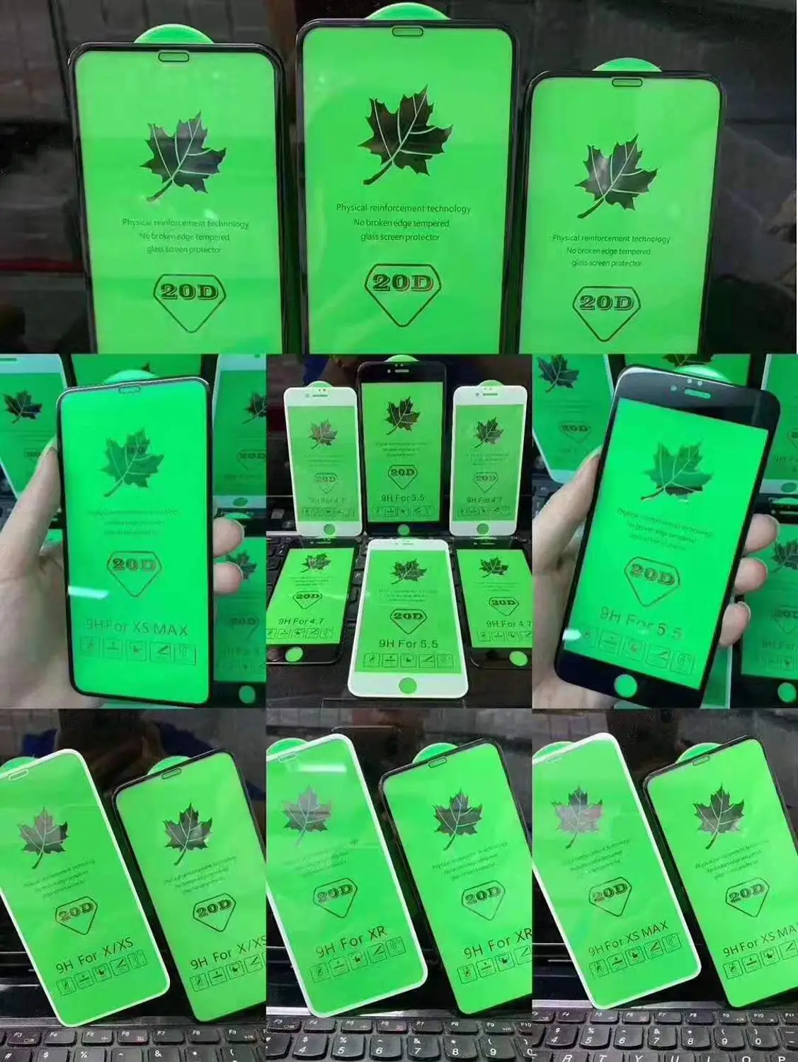 Закаленное 3d-стекло для IPHONE 13/12 PRO MAX/MINI/11 Pro Max 5D/10D XS MAX/678 Plus 20D/111D защита экрана 75 шт. |