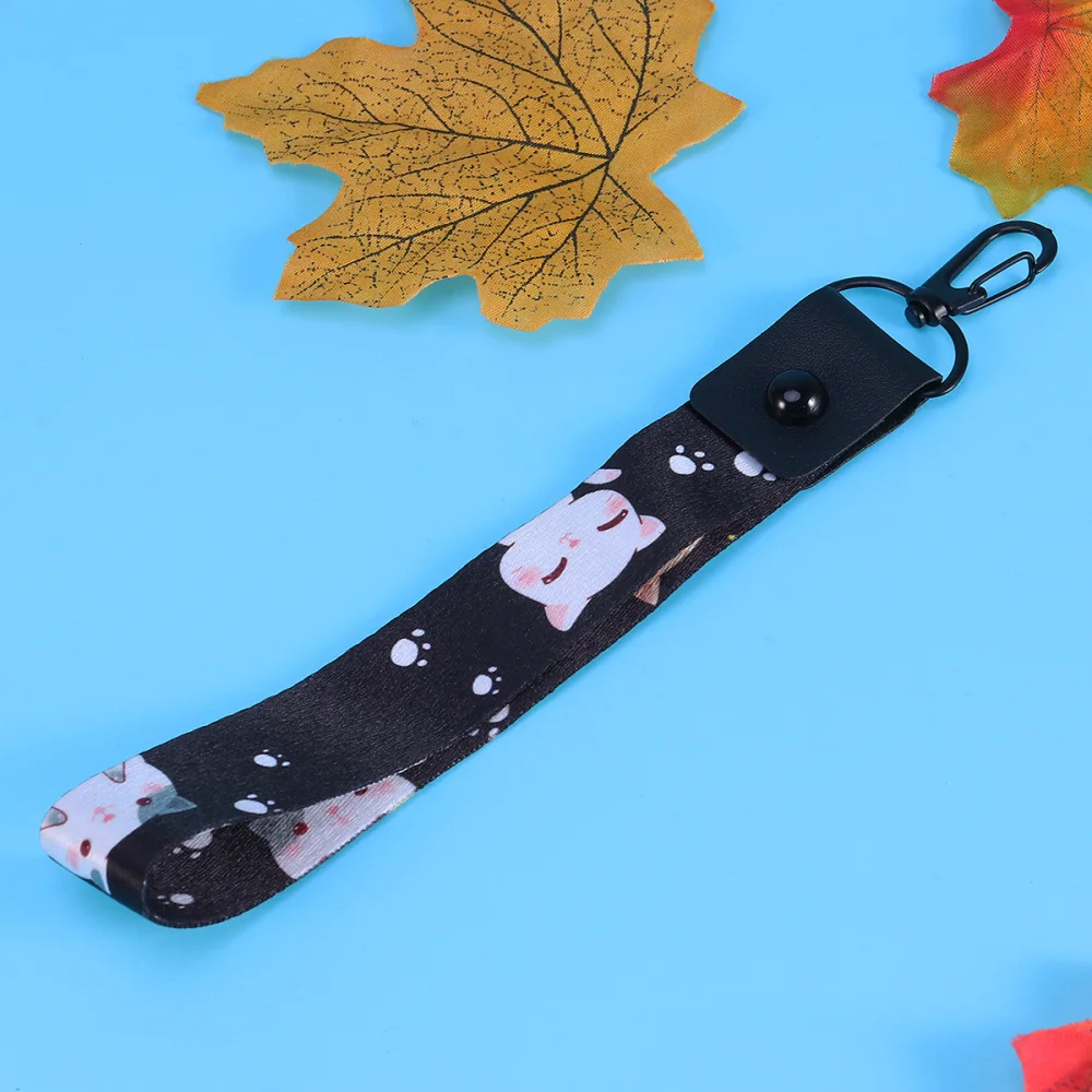 

Cartoon Anti-lost Wrist Lanyards Strap Buckle Enhanced Hand Strap with Lobster Clip for Mobile Phone Torchlight Camera