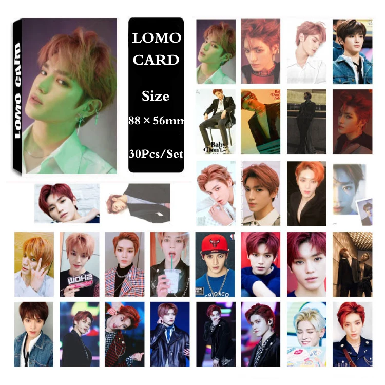 7 KPOP NCT 127 NCT U NCT альбом мечты Фотокарта плакат ломо карты самодельные бумажные фотокарты Поклонники Подарочная коллекция - Цвет: 7