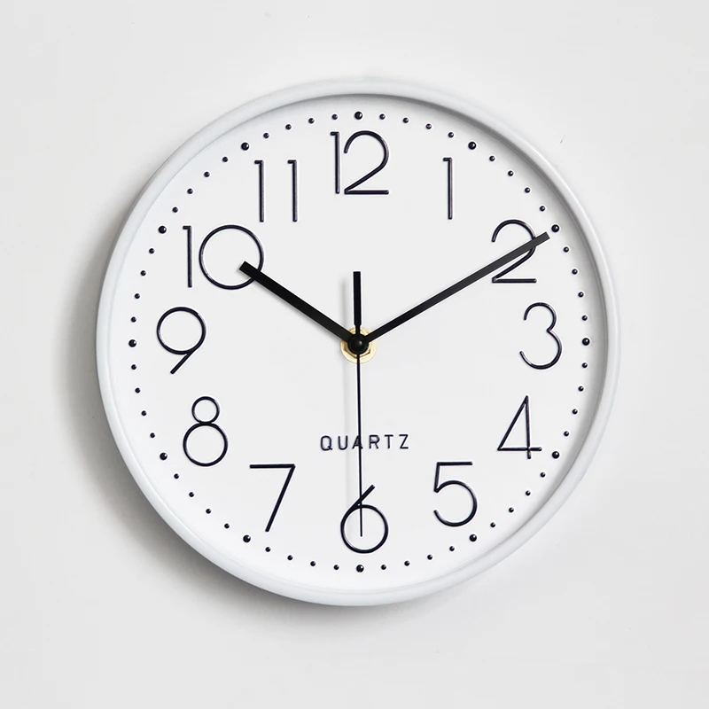 8/10/12 дюймов кварцевые настенные часы вы легко сможете повесить в любом месте