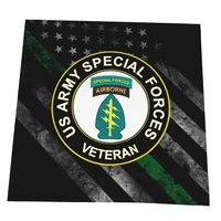 us army veteran special forces airborne napkin for party wedding table cloth linen cotton available restaurant dinner hotel
