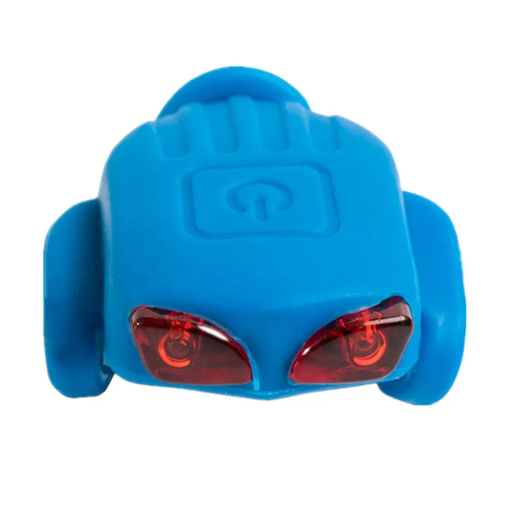 Передний силиконовый светодиодный фонарь для велосипеда передний и задний