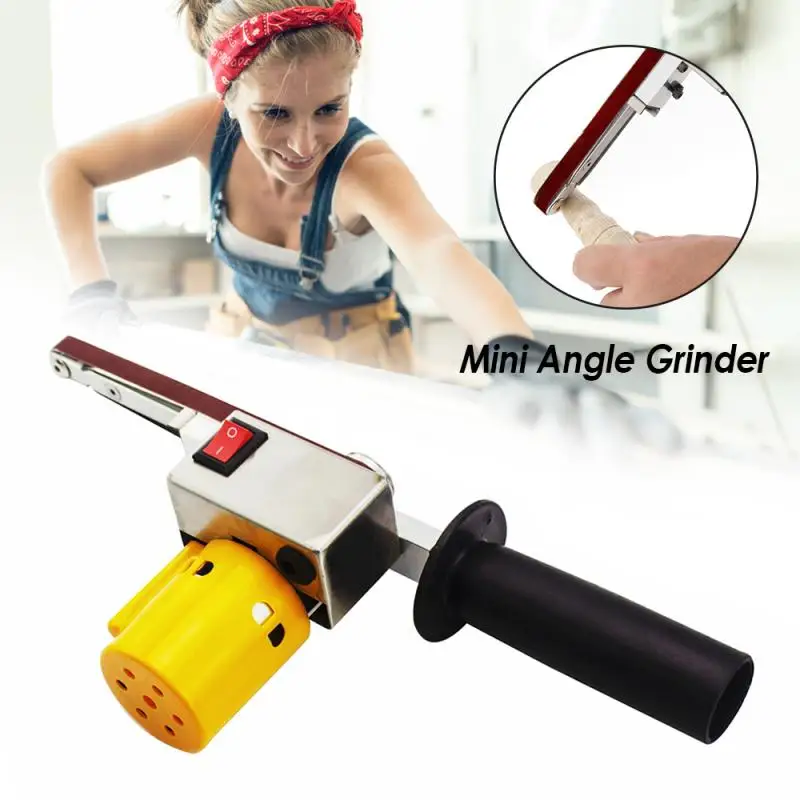 Ручная шлифовальная ленточная машина микрополировальная инструмент сделай сам