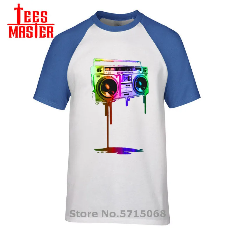 Винтажный плавильный Бумбокс Мужская 3D футболка Good Memory ретро-Футболка tops harajuku