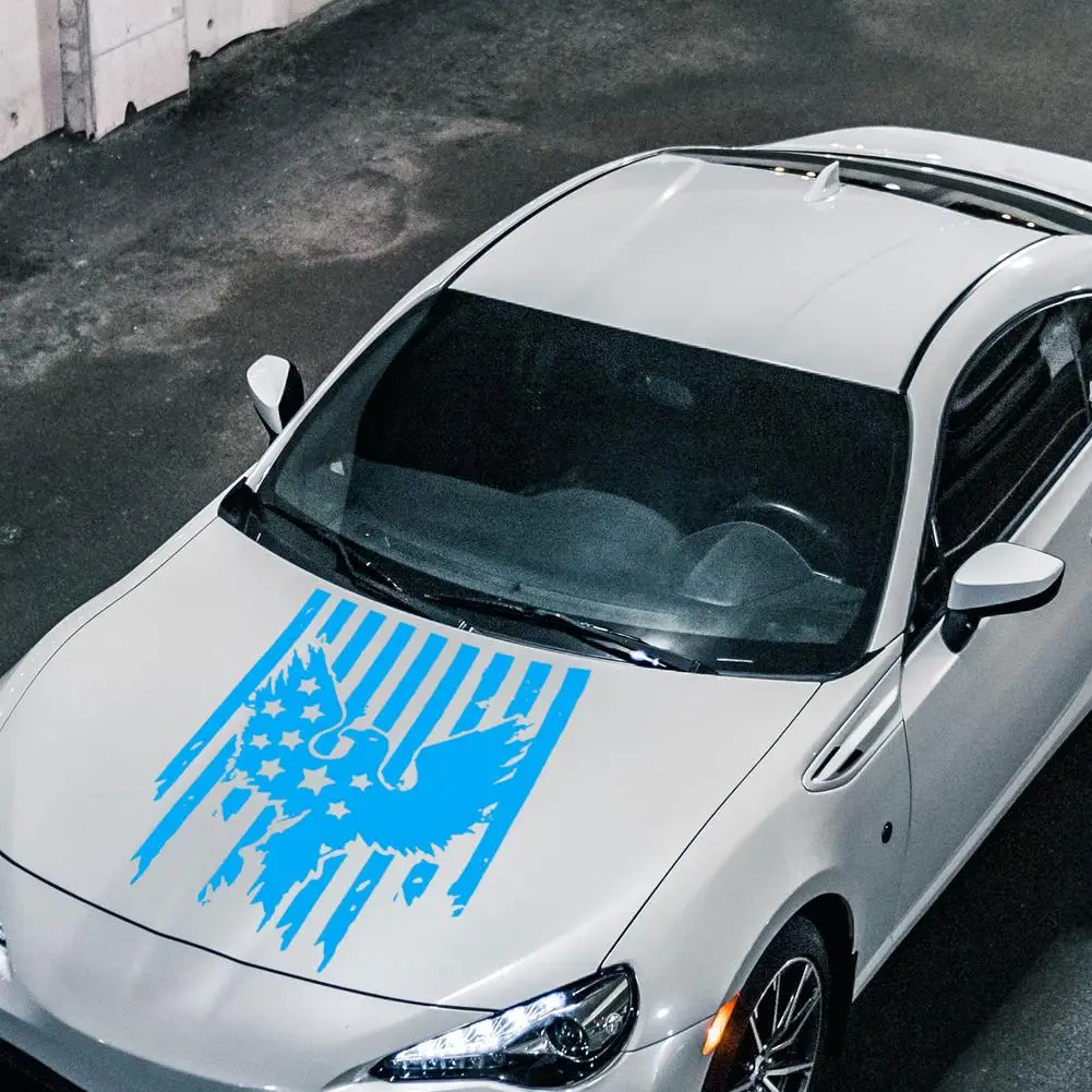 Новинка автомобильная наклейка с орлом на крышку автомобиля графическая