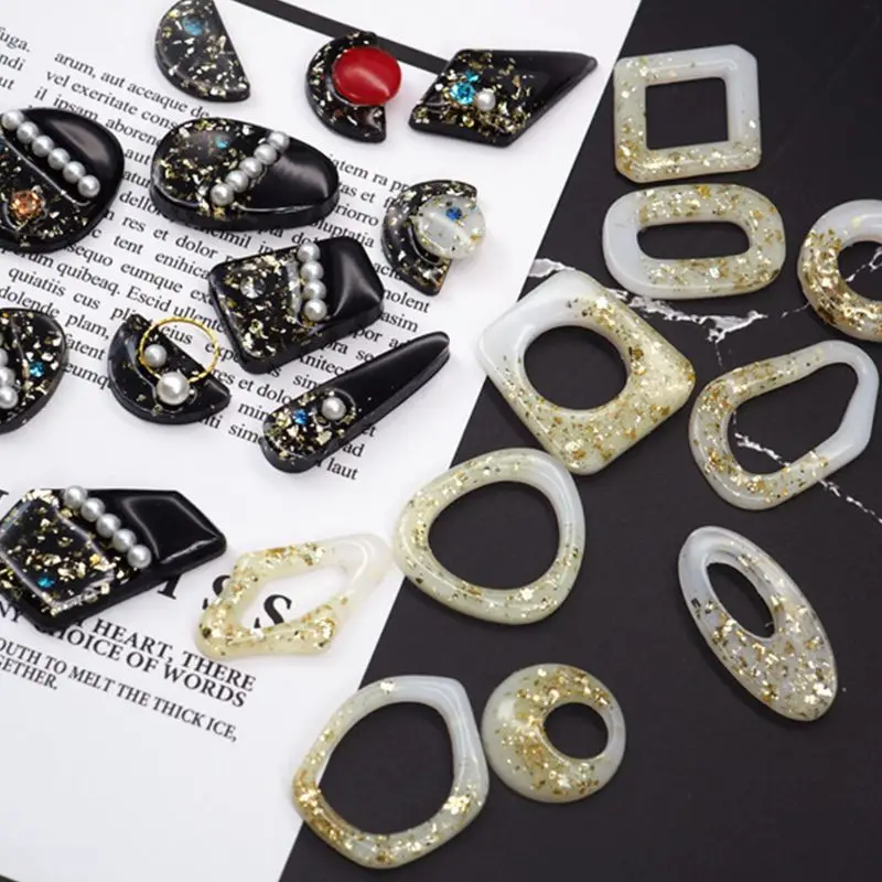 

1 комплект с украшением в виде кристаллов эпоксидная смола, форма серьги кулон Литья Силиконовые формы ручной работы поделки своими руками ...