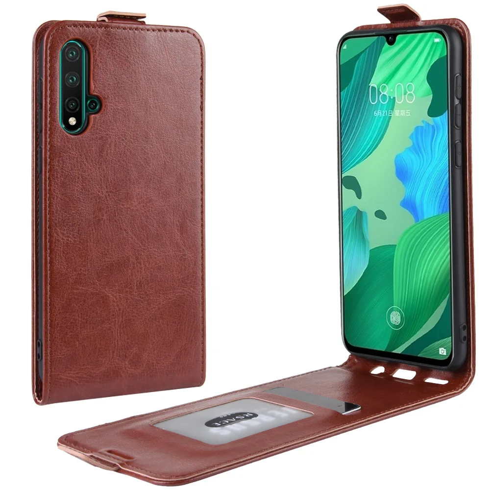 Чехол для huawei Nova 5 (Nova Pro) PU кожаный чехол Магнитный кобура с пряжкой Флип отделение