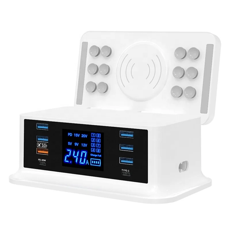 

Беспроводное зарядное устройство с подсветильник кой, 10 Вт, 120 Вт