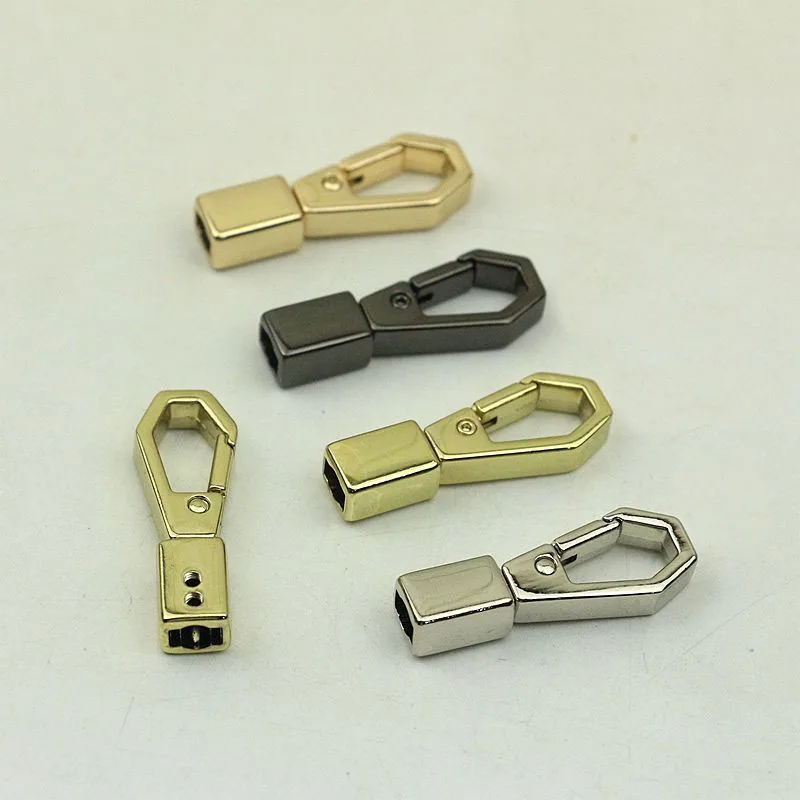 Металлические пряжки 6x38 мм, 30 шт., застежка-карабин для ошейника собаки, с винтами, ремешок для сумки, поворотный зажим для триггера, застежка-карабин для рукоделия