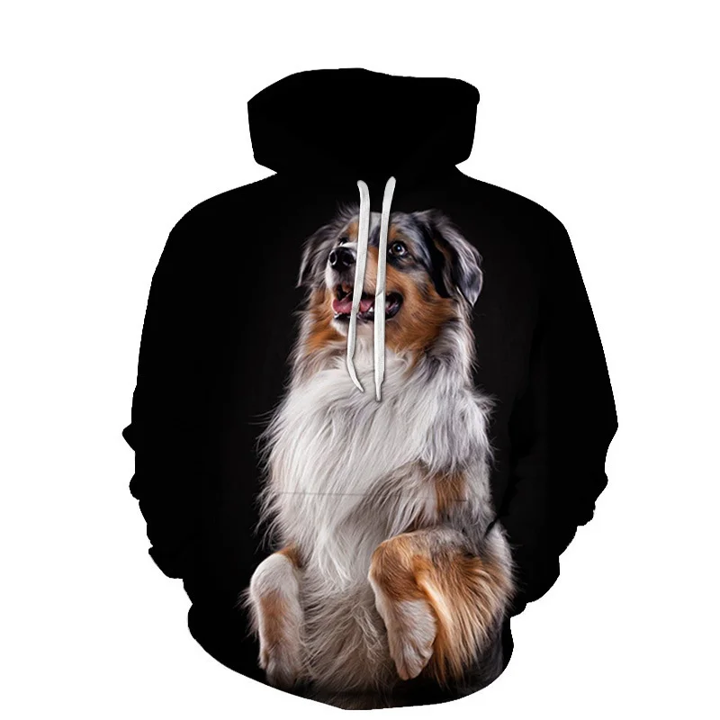 German Shepherd Hoodies Mens Hoodie Cute Pet Dog Sweatshirt Hooded Men/Womens Hoody Autumn Winter 3D Design Leisure Fashion Tops