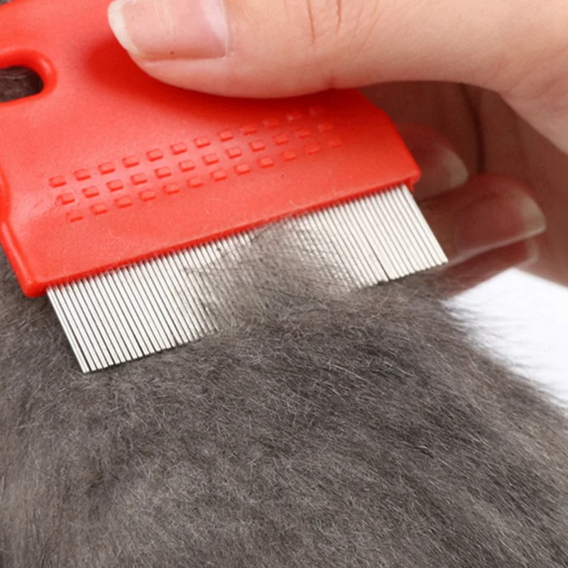 

Home Pet Care Comb Protect Flea Comb for Cat Dog Pet Stainless Steel Comfort Pin Comb Hair Brush Grooming Combs Accessories