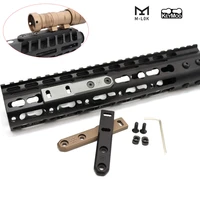 arisa style flashlight rails panel mount surefir m300 m600 weapon light fit m lok keymod 20mm picatinny rail hunting accessories