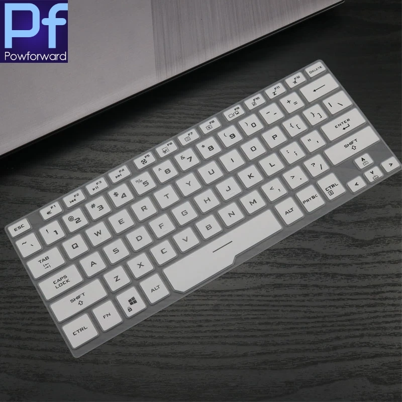 Silicone Clear Keyboard Skin Cover Protector for Asus ROG Zephyrus G14 GA401 GA401ii GA401iv GA401iu 14-inch gaming notebook | Компьютеры