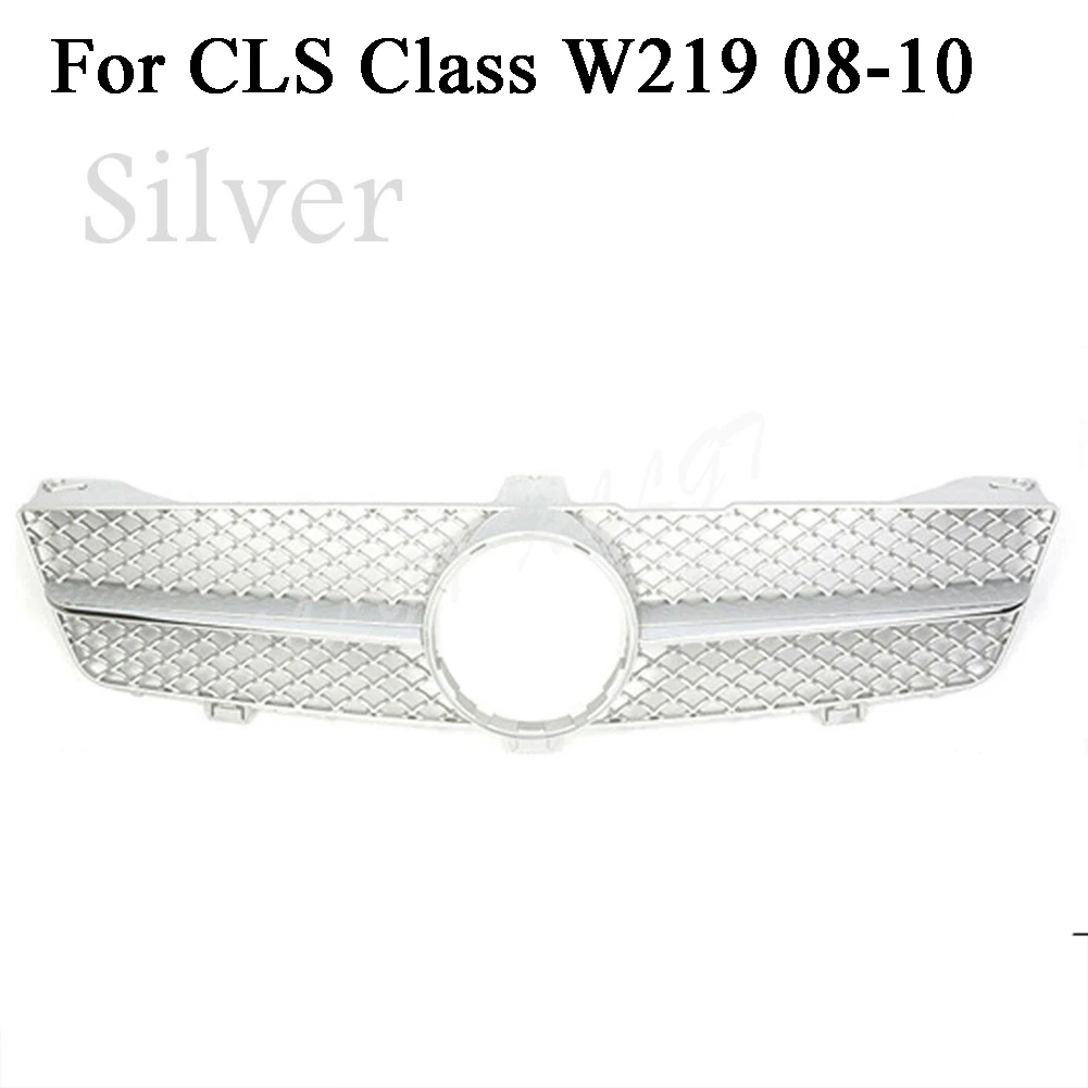Передняя решетка для гоночного центра передний бампер Mercedes Benz W219 CLS Class 2008 2009 2010 AMG
