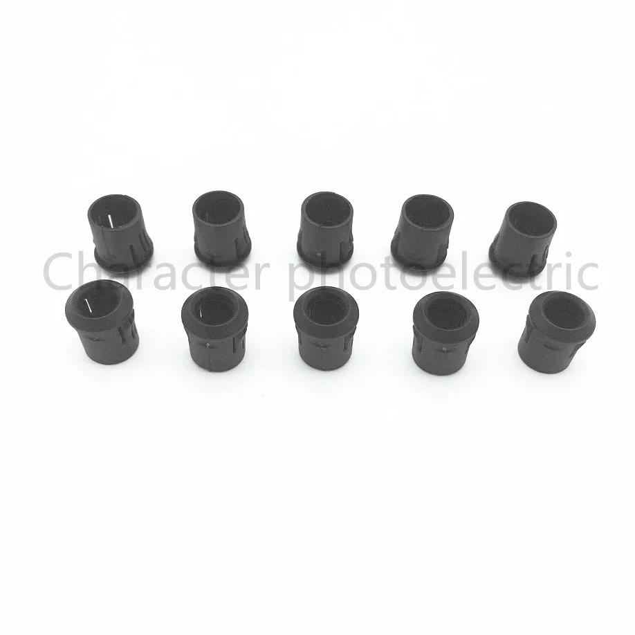 

50 100 500 1000 Pcs/Lot 8mm LED Light Emitting Diode Holder LED Lamp Socket Diode Holder Plastic Black Clip Bezel Mount Useful