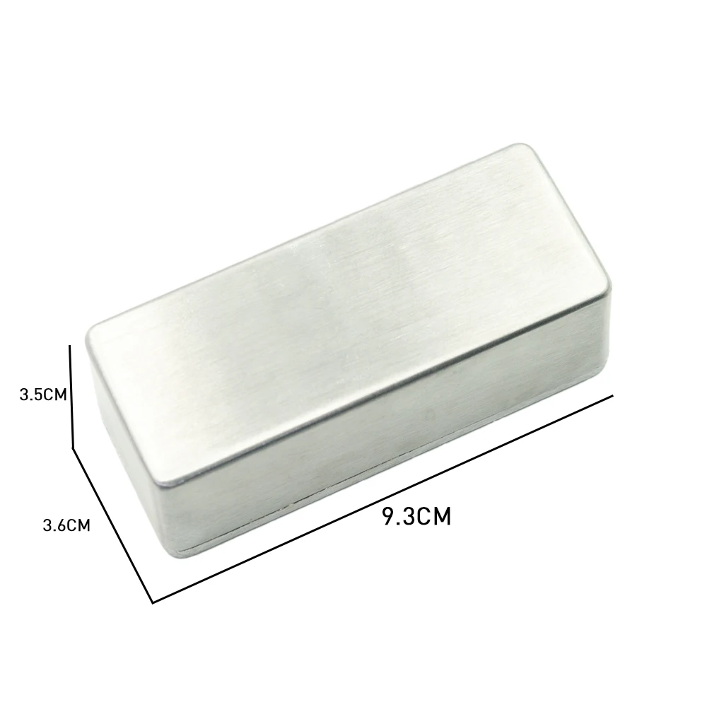 Прочный и антикоррозийный корпус для педалей гитарных эффектов алюминиевый