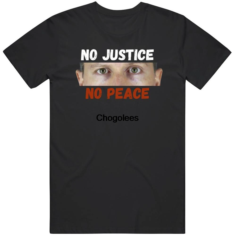 Крутая футболка с изображением Дерека човина без справедливости и мира | Мужская