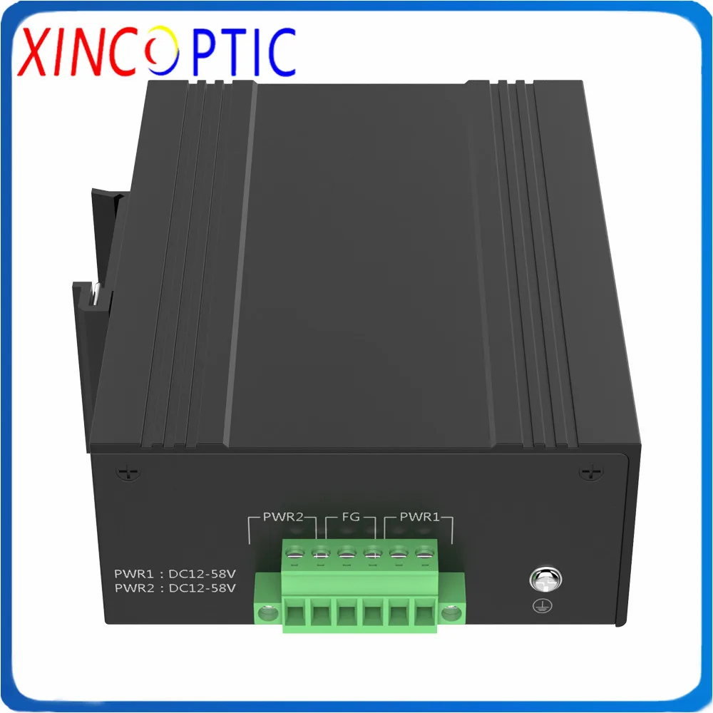 8*10/100Base T 8RJ45 гигабитный Ethernet POE коммутатор для оптоволоконной сети неуправляемый