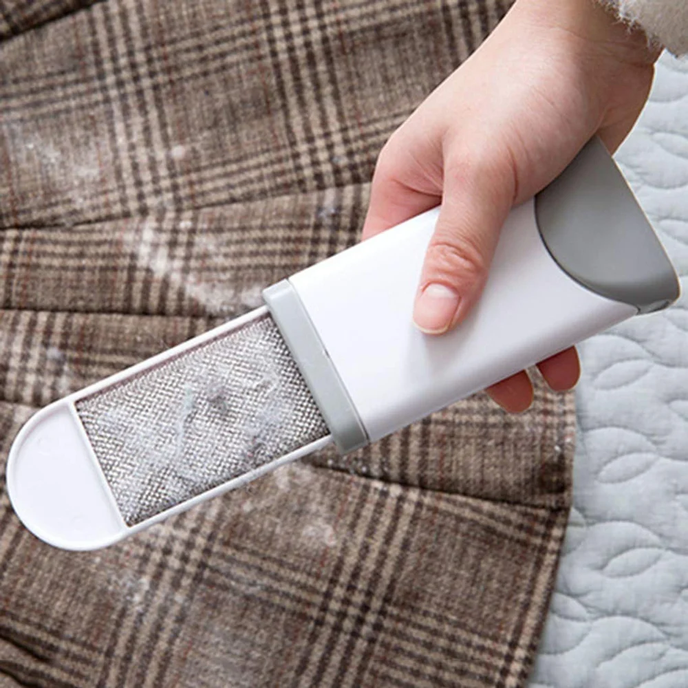 Мини волшебное средство для удаления шерсти домашних животных ворса ролик