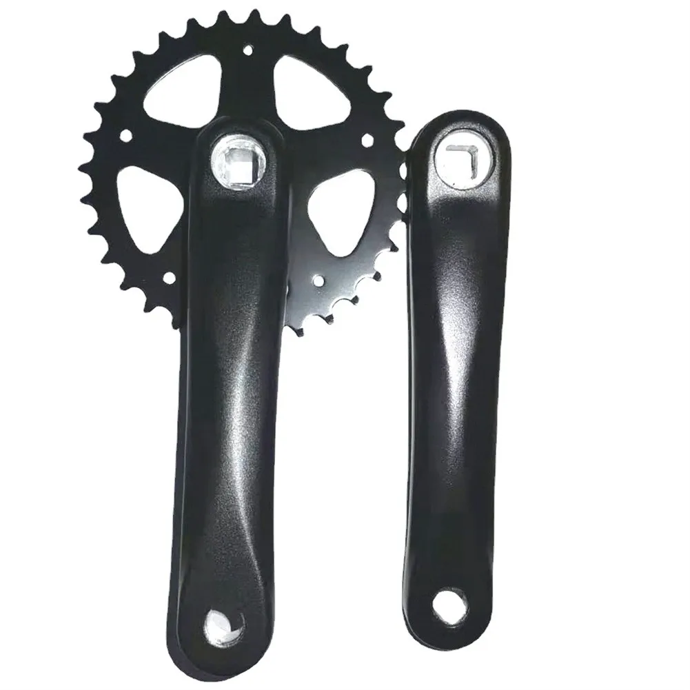 

Bicycle Crank Single Speed Chain 32T Universal Chainset Crank Chainwheel Aluminum Alloy Bike Fixie Road Crankset Cycling Parts