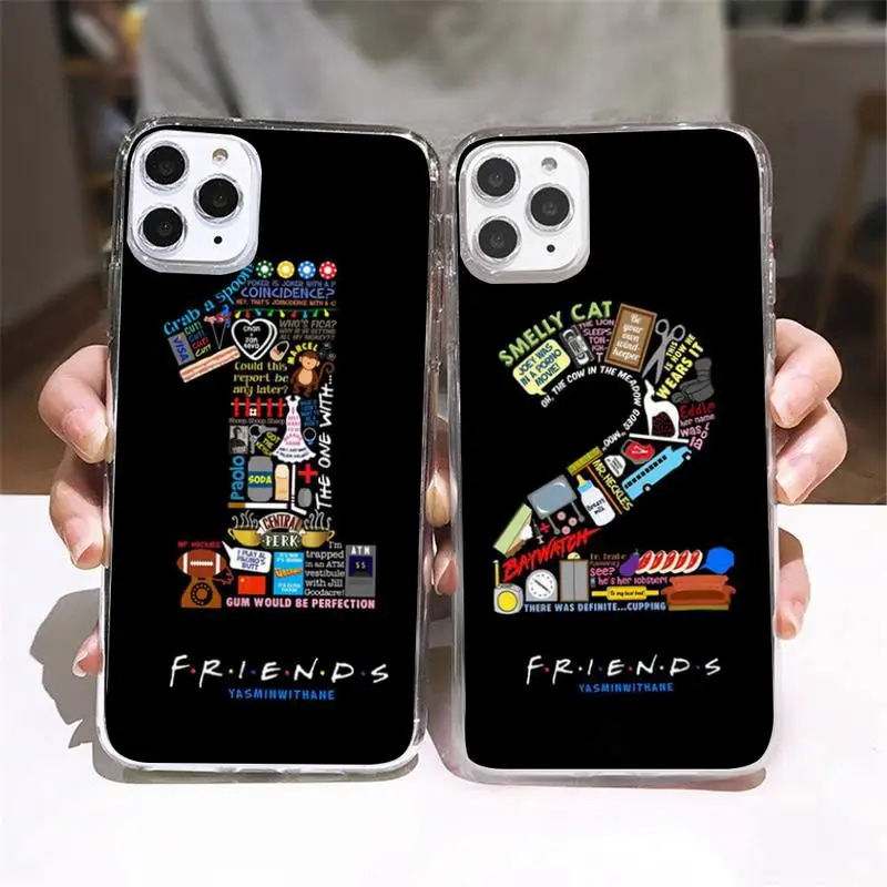 

Friends TV Show How You Doin Phone Case Transparent soft For iphone 5 5s 5c se 6 6s 7 8 11 12 13 plus mini x xs xr pro max