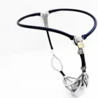 Мужской Пояс верности из нержавеющей стали, металлическая клетка для пениса, Кольца для пениса, блокирующее устройство, интимные игрушки для мужчин, пояс верности