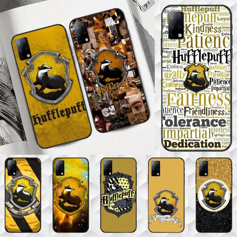 

Hufflepuff Phone Case for Samsung A6 A6S A530 A720 2018 A750 A8 A9 A10 A20 A30 A40 A50 A70 A10S A20S A51 A52 Plus 5G cover