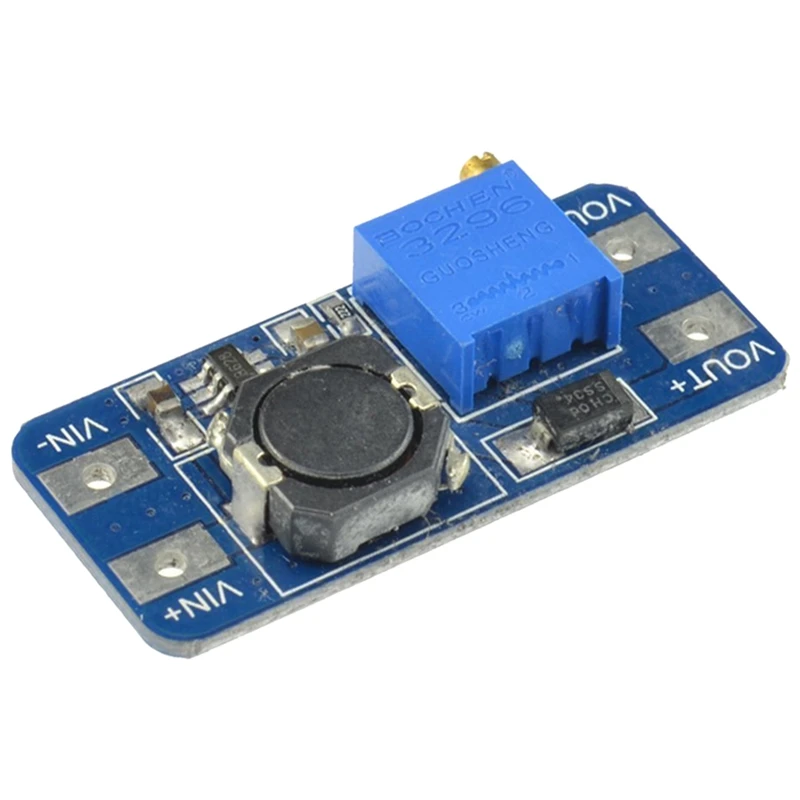 5 шт. MT3608 DC-DC повышающая мощность применяется модуль бустер 2A питания для Arduino |