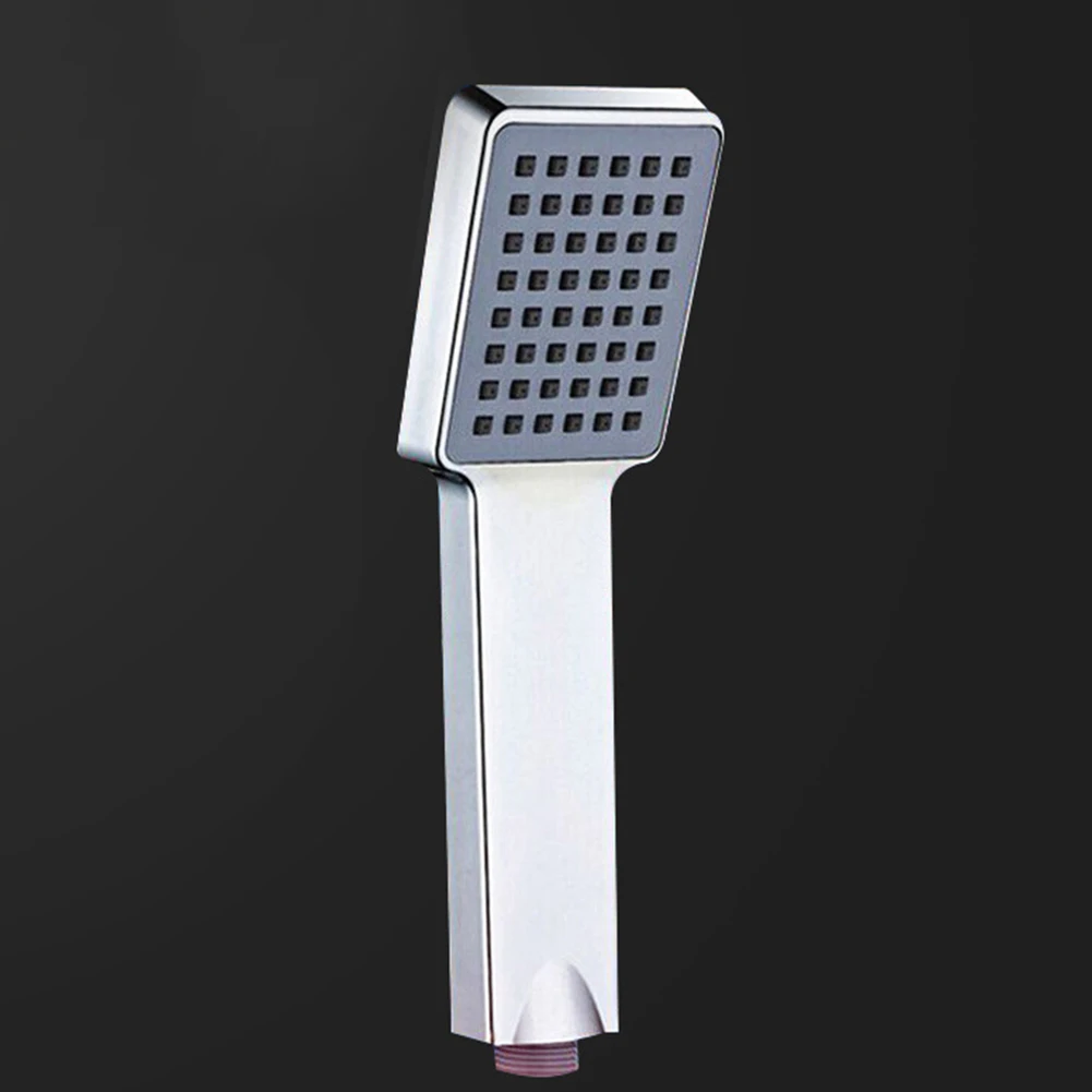 

Durable Easy Install Water Saving Square For Bathroom Removable Household High Pressure ABS Chrome Plated Shower Head