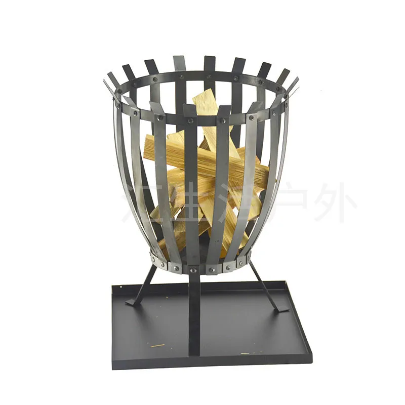 للبيع في الهواء الطلق حفلة الترفيه Bonfire حفلة Bonfire سلة التدفئة الدافئة شواية باربيكيو الحطب سلة شواء حفرة معدنية للحريق الشوايات اكسسوارات