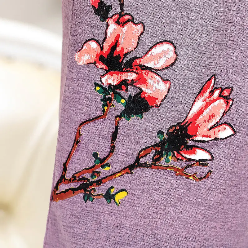 

2021 Spring Autumn Women Classic Fashion Blouse Female Plus Size Xl-5xl Loose Long Sleeve Shirts Embroidery Floral Clothes Q102