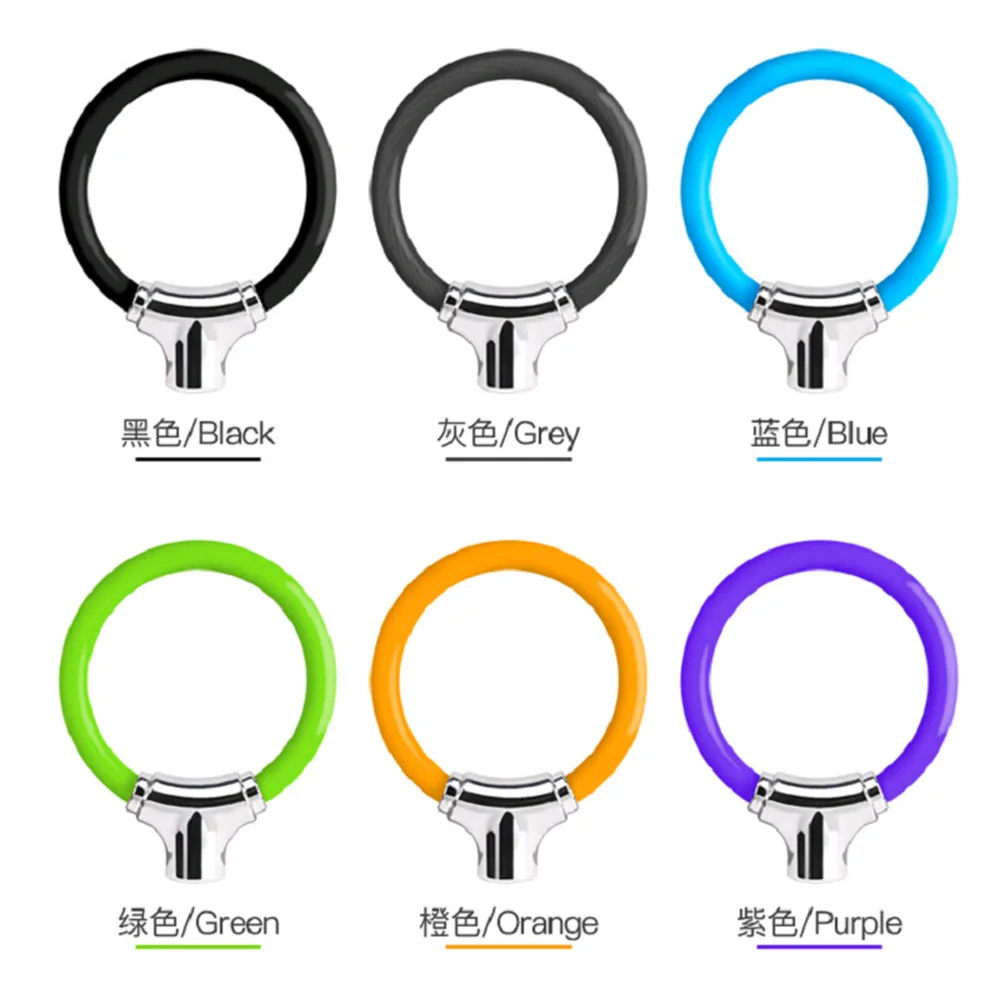 

Mini bicycle lock anti-theft lock mountain bike road bike zinc alloy ring lock security anti-theft ring cable lock