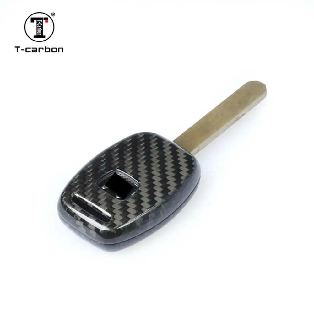 T CARBON чехол для автомобильного ключа из углеродного волокна с двумя отверстиями