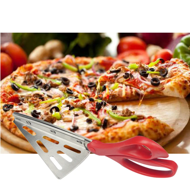 

Walfos Professional Stainless Steel Pizza Scissors Bread Knife Non-Stick Soft Rubber Handle Pizza High Quality Kitchen Tools