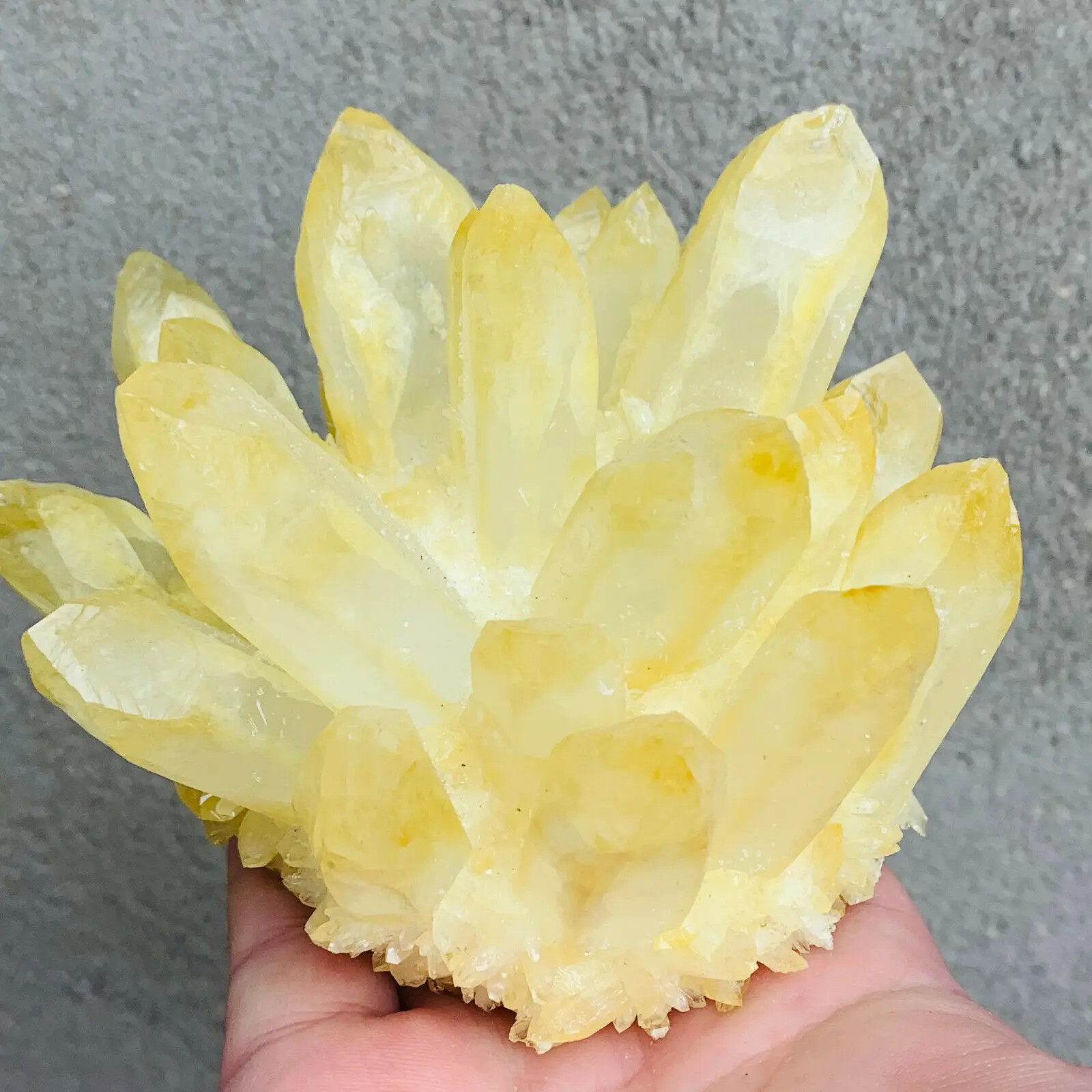 

250-900 г натуральный желтый кварцевый кристалл кластер лечебный камень образец для украшения дома фэн-шуй свободная форма
