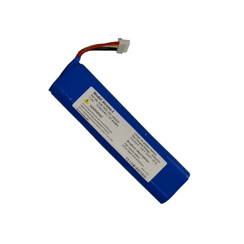 7,2 V 5200mahx2 батарея для JBL FLIP 2 2nd SUN-INTE-103 2INR19/66-2 ID1019 батареи