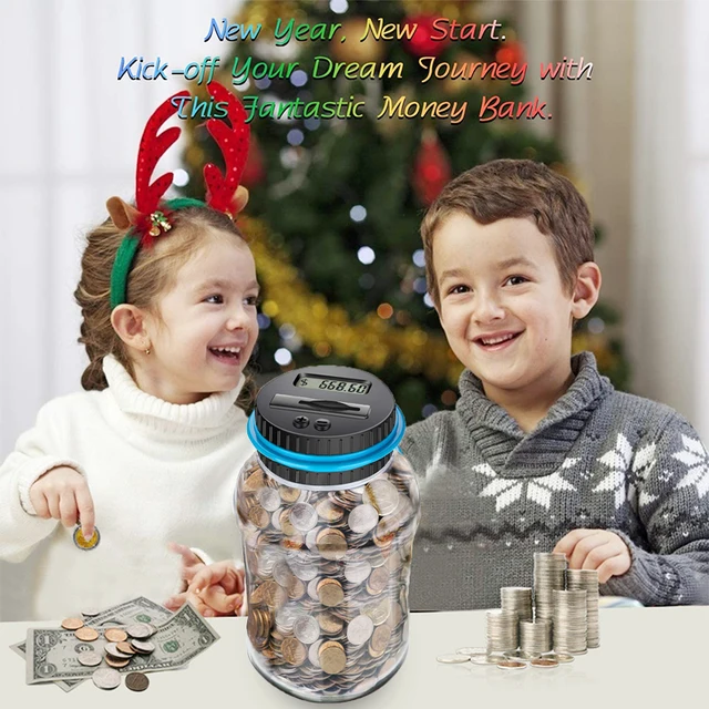 Large Capacity Electronic Piggy Bank 6