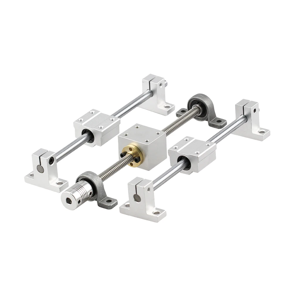 T8 трапециевидная свинцовая гайка с корпусом кронштейн для деталей 3D принтера Reprap