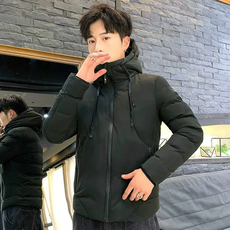 

Модная мужская одежда из хлопка с подогревом, зимняя, устойчивая к холоду, постоянная температура нагрева, сохраняющая тепло, модная, улична...