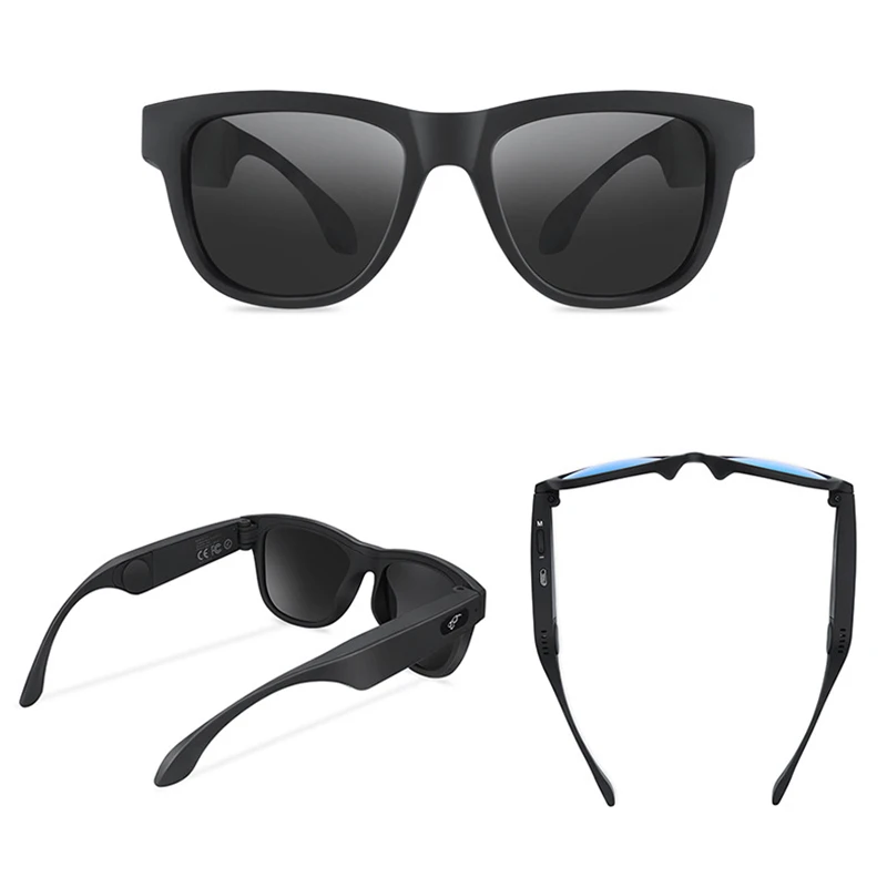 Bluetooth умные спортивные солнцезащитные очки с костной проводимостью беспроводные