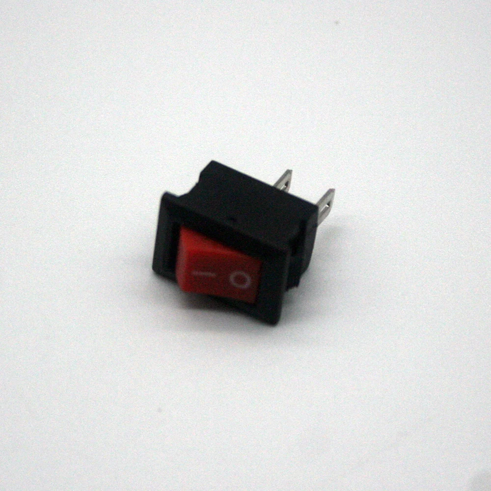 10pcs KCD11-101 3A/250V small black 10*15mm SPST 2PIN ON/OFF G130 Boat Rocker Switch Car Dash Dashboard Truck RV ATV Home